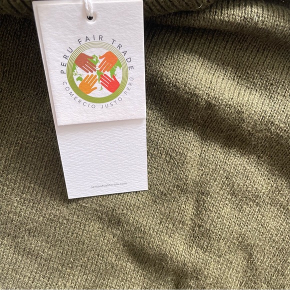 Ozma of California "Maya" Alpaca Turtleneck Sweater - Picture 3 of 5